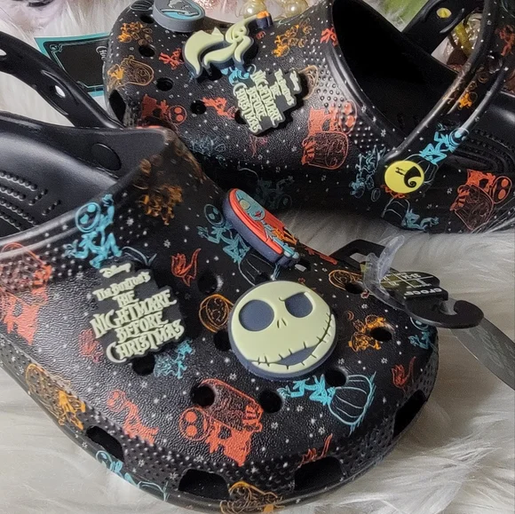 Crocs Unisex-Child Classic Disney The Nightmare Before Christmas New - Picture 7 of 10